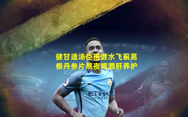 健甘适汤臣倍健水飞蓟葛根丹参片熬夜喝酒肝养护