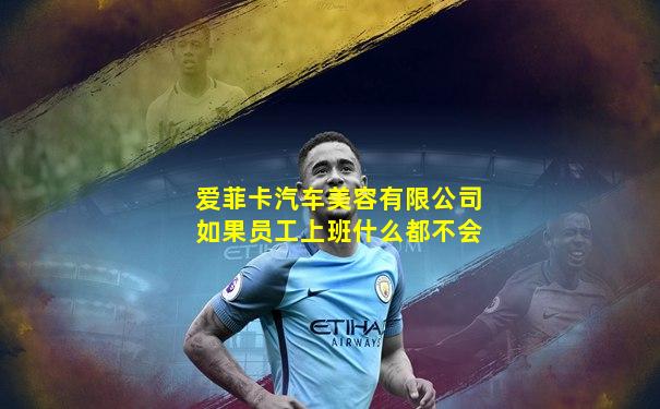 爱菲卡汽车美容有限公司如果员工上班什么都不会