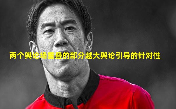 两个舆论场重叠的部分越大舆论引导的针对性