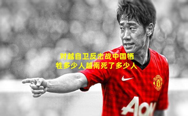对越自卫反击战中国牺牲多少人越南死了多少人