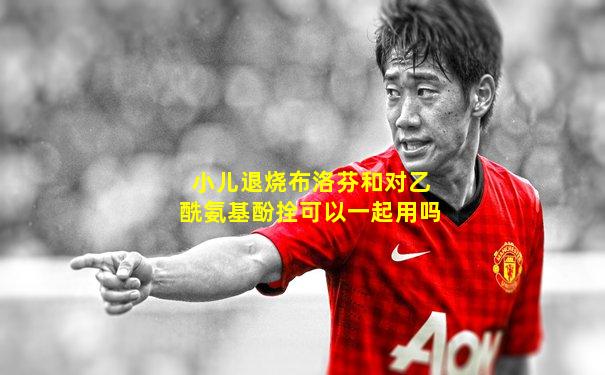 小儿退烧布洛芬和对乙酰氨基酚拴可以一起用吗
