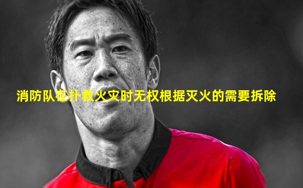 消防队在扑救火灾时无权根据灭火的需要拆除