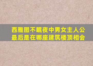 西雅图不眠夜中男女主人公最后是在哪座建筑楼顶相会